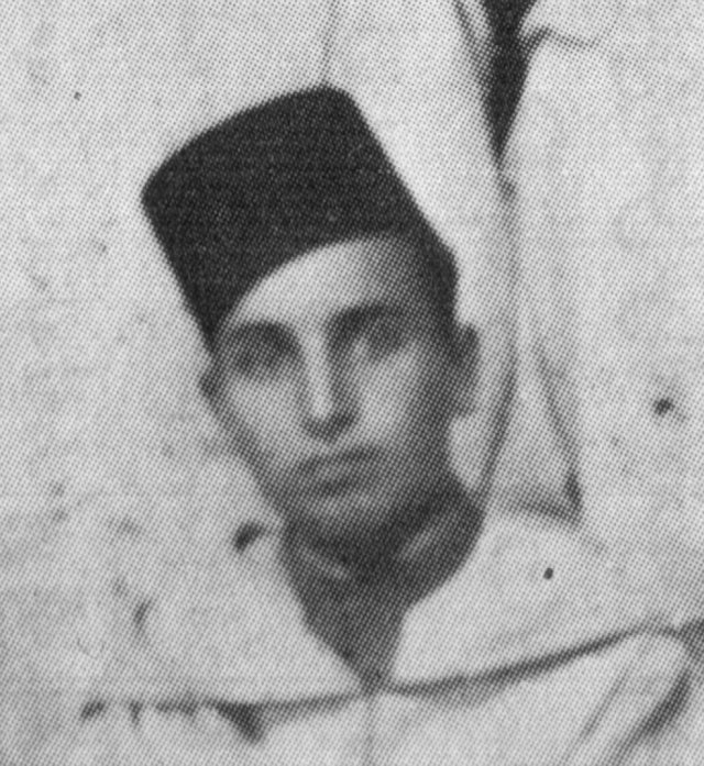Kacem Zhiri, successeur de Saïd en qualité de directeur du journal "Almaghrib" - Photo datée de 1928.
